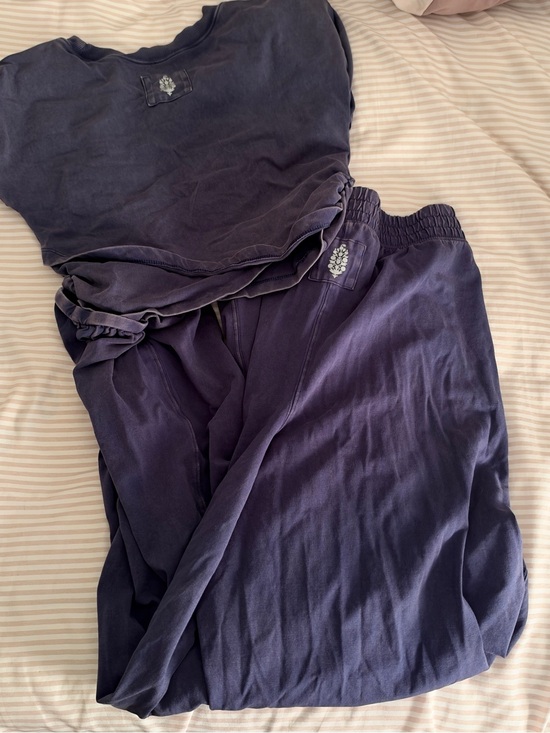 Free People Tops - Free People Navy Two-Piece Lounge Set